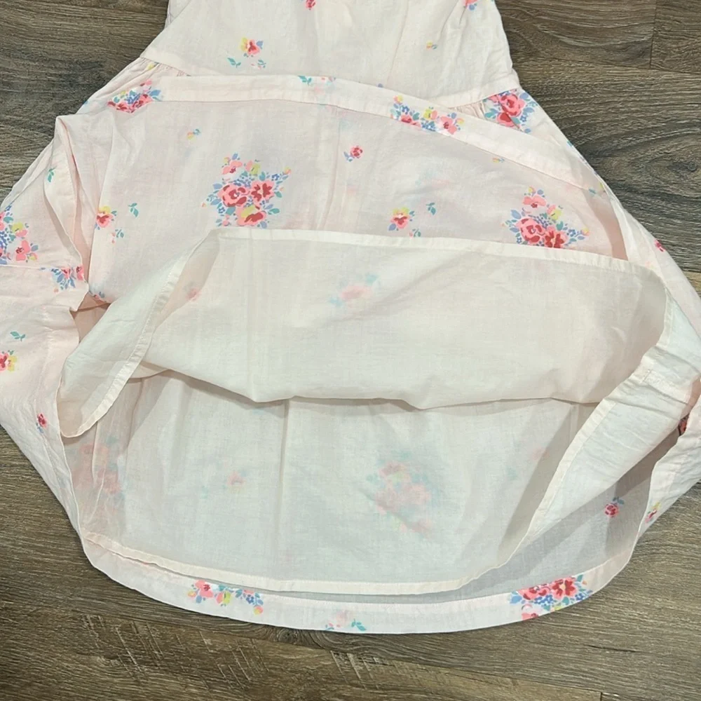 OshKosh B’Gosh Girls pink beautiful floral dress size 3T. 100% cotton lined